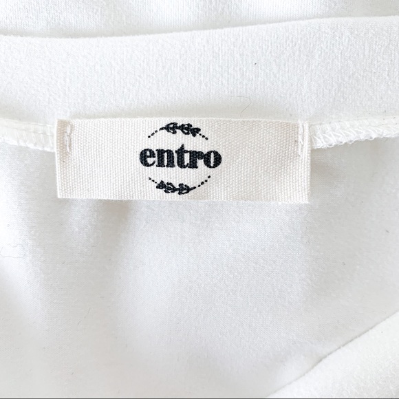 NWT Entro | Stripped Long Sleeve Button - Picture 6 of 7